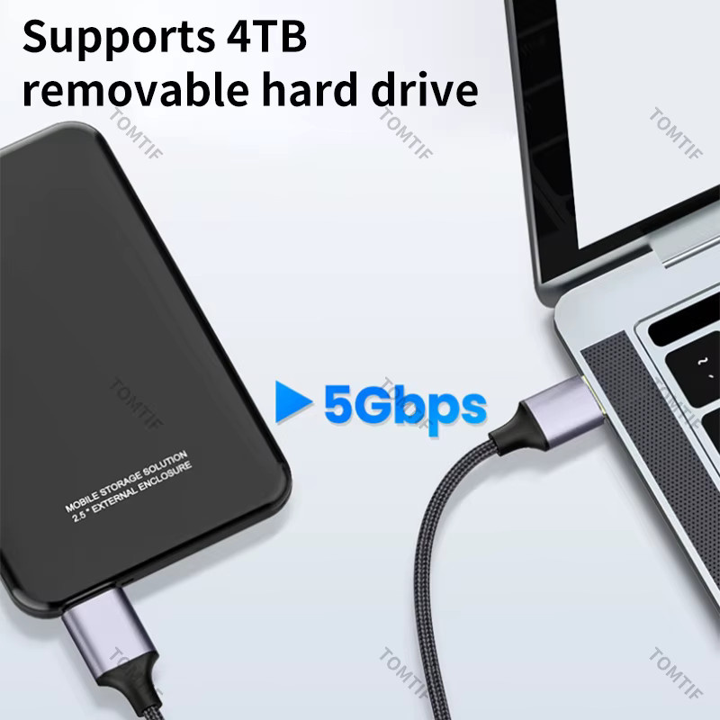 DAOGU USB 3.0 Micro B Datenkabel und Schnellladekabel in Schwarz - Bild 2