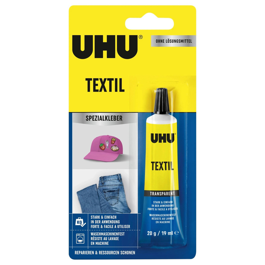 UHU Textil Spezialkleber transparent 20 g - Bild 2