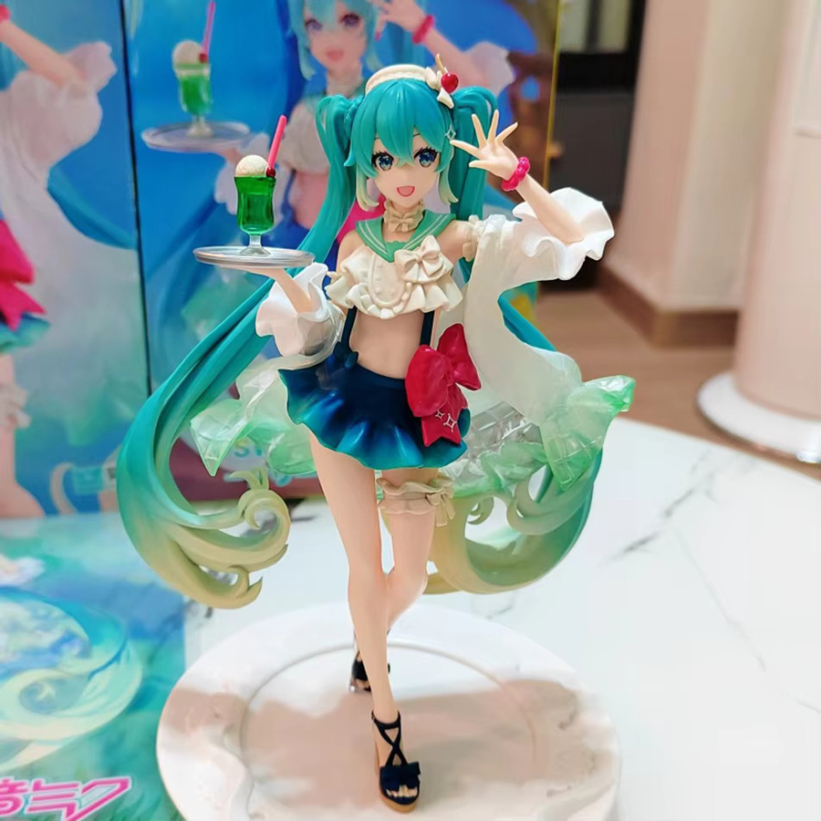 Bandai Hatsune Miku Actionfigur, Wunderland Däumelinchen-Version, Kunststoff - Bild 3