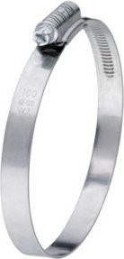 IDEAL-Schlemper Schlauchschelle DIN3017 in Silber, W2, 9mm, Spannbereich: 250-270mm - Bild 1