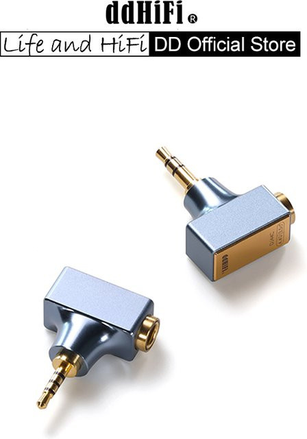 ddHiFi DJ44B / DJ44C Mark II Kopfhöreradapter von 4,4 mm Buchse auf 2,5 mm oder 3,5 mm Stecker für DAP, DAC und Verstärker - Bild 1