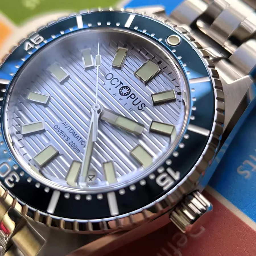Octopus Armbanduhr, Automatik, Edelstahl, Saphirglas, 39 mm, Herren - Bild 3
