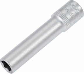 Hazet Steckschlüsseleinsatz 850LG-6 1/4 Zoll 6-kant 6mm Länge 50mm Schwarz - Bild 1