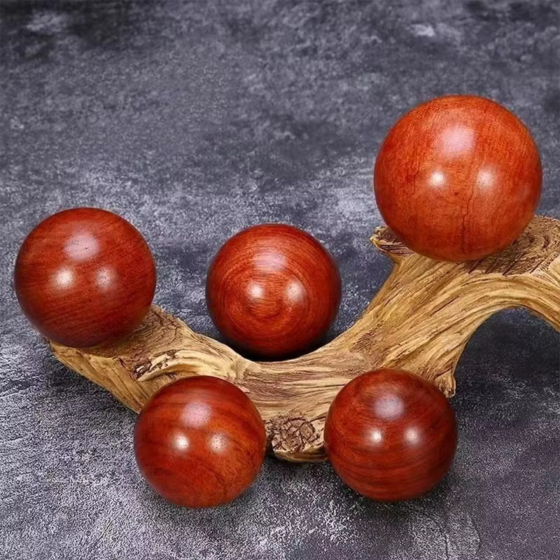 KuZHEN Baoding-Bälle, 2-teiliger Stressball, Palisander - Bild 3