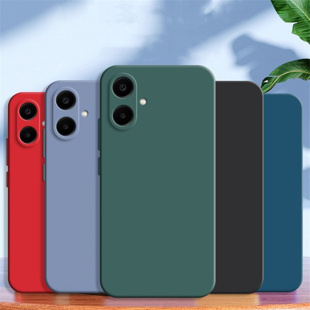 Luxus Flüssigsilikon Handyhülle für Samsung Galaxy A04 A04e M04 F04 A05 M05 F05 A06 A07 in Bunt - Bild 1