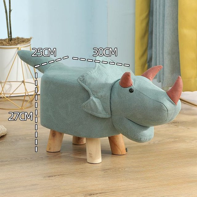 Moderner Polster-Fußhocker in Grün für dein Wohnzimmer von Your Warm Home - Bild 1