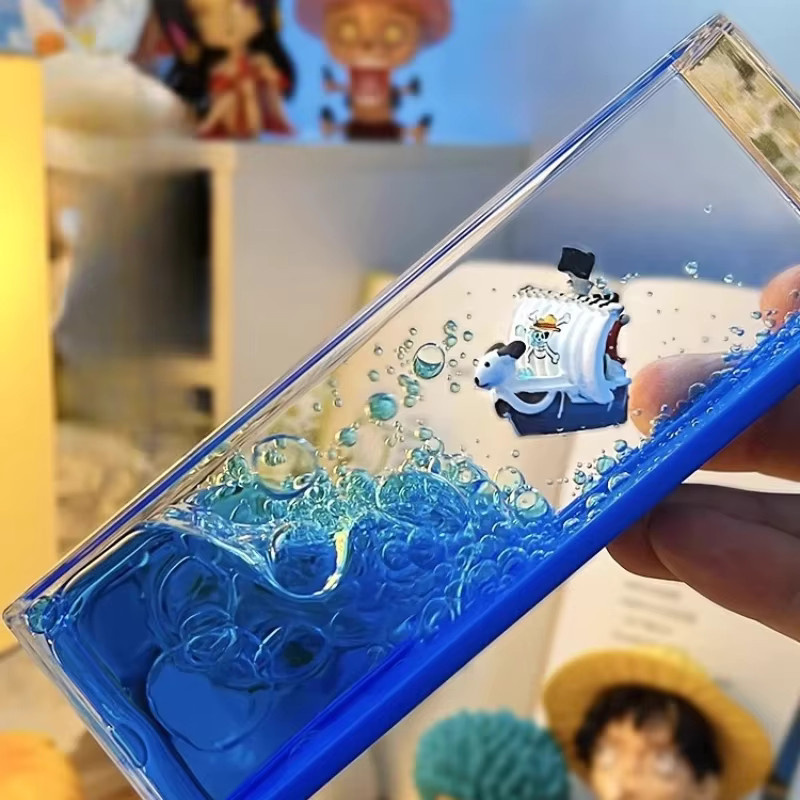 Bandai One Piece Schwimmende Schiffe Going Merry und Thousand Sunny Tischdekoration in Blau - Bild 2
