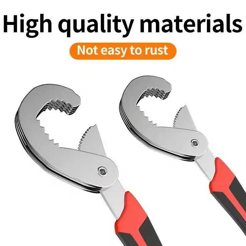 Hi-Spec Universeller verstellbarer Schraubenschlüssel und Torx-Rohrzange als Ratschenschlüssel Set - Bild 4