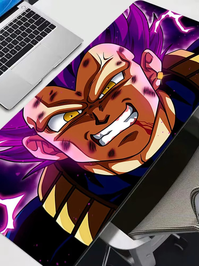 Bandai Vegeta Dragon Ball Z XXL-Mauspad in Weiß und Multicolour für PC und Gamer - Bild 2