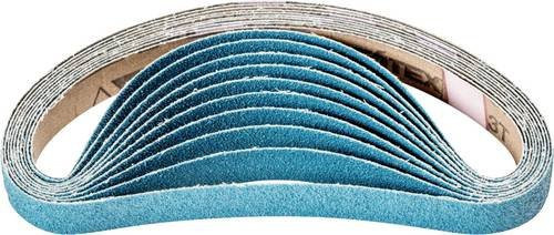 PFERD Zirkon Schleifband für Bandschleifer, Körnung 60, Grau, B: 20 mm, L: 520 mm - Bild 1