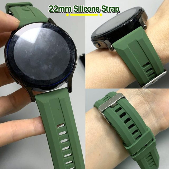 Huami Ersatzarmband Silikon, 22 mm - Bild 1