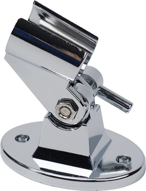 Einstellbare Universal Duschkopf Halterung mit fester Basis von LEENKEA in Silber - Bild 1