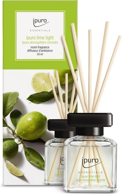 ipuro ESSENTIALS Reed Diffuser Raumduft Lime Light 50 ml - Bild 1