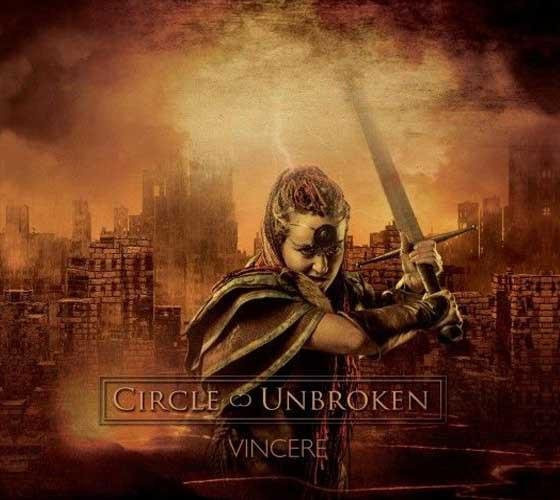 CD Circle Unbroken - Vincere, Painted Bass Records, Rock/Metal, 2016, Beige/Multicolor, Gebraucht - Bild 1