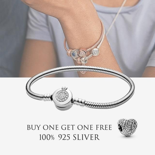 YIRAN Jewelry Armband 925 Sterling Silber, 16cm, Damen - Bild 1