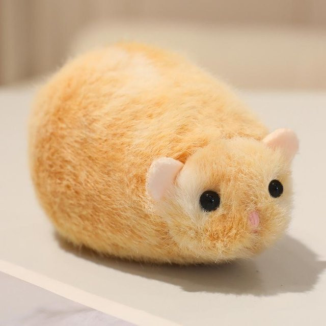 Yiran Health & Beauty Goldhamster Plüschkissen, Plüschtier, 13/35cm - Bild 1