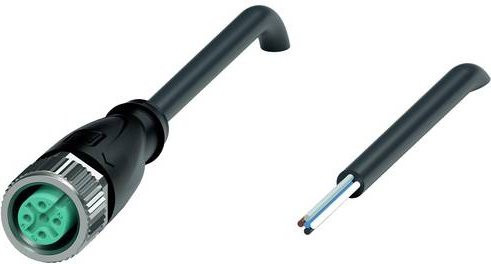 Pepperl+Fuchs 239998-0061 Sensor-Aktor-Steckverbinder konfektioniert, 5 Polzahl, Schwarz, Länge: 2 m - Bild 1
