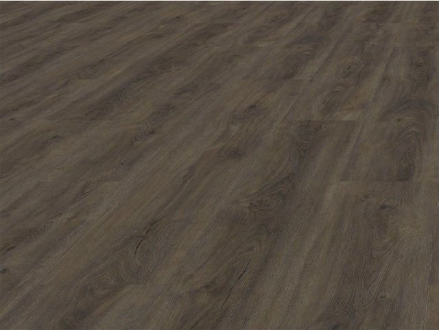 TIMEFLOOR Klebevinyl NK32 Landhausdiele in Eiche Dunkelgrau in Holzoptik - Bild 1