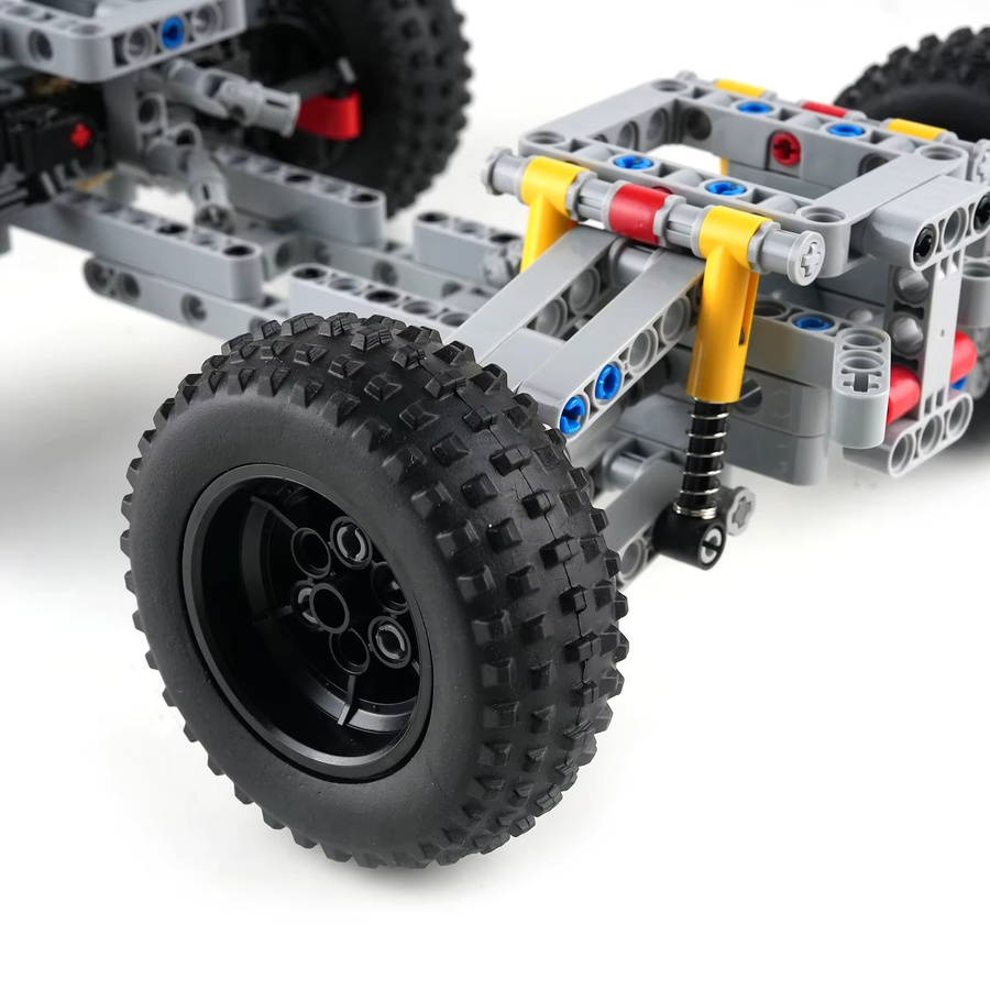 wishiot MOC 4WD Baustein-Chassis, Tech-Auto, Fahrzeuge - Bild 2
