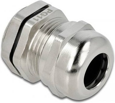 Delock 60277 Messing Adapter in Silber - Bild 1