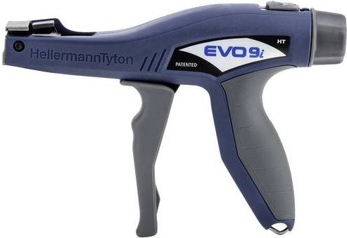 HellermannTyton EVO9i SP Kabelbinderzange Blau-Grau - Bild 1