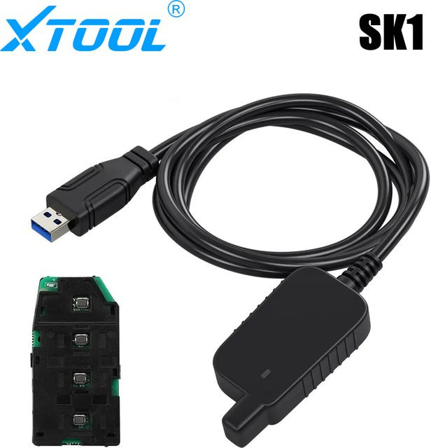 XTOOL AnyToyo SK1 Schlüsselprogrammiergerät für Toyota und Lexus zur Smart Key Programmierung in Schwarz - Bild 1