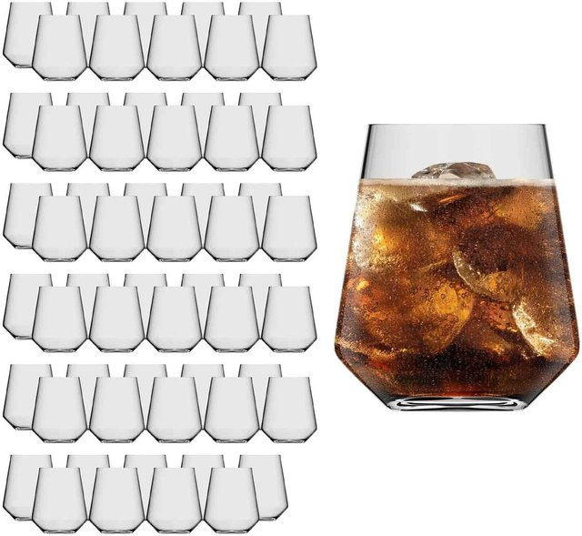Rastal Harmony Wassergläser aus Kristallglas, transparent, 60er Set, 400 ml - Bild 1