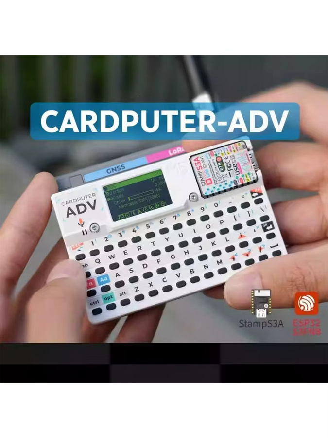 M5Stack Cardputer Adv Kit Cap LoRa1262 LoRa Programmierbarer Kartencomputer StampS3A IoT-Controller Mikrocontroller-Entwicklungskit - Bild 5