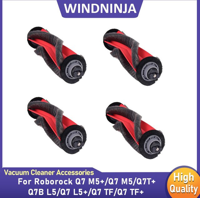 Roborock Ersatz Hauptbürste Rollenbürste für Q7 M5 Q7T Q7B L5 Q7 Serie in Rot - Bild 1