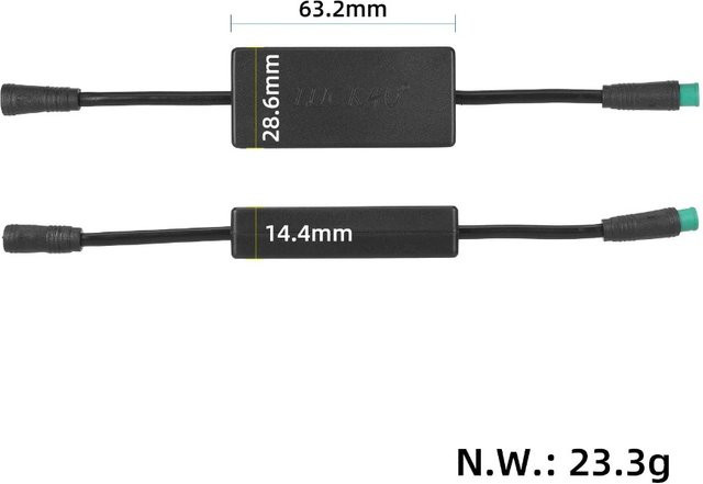 Xiaomi E-Scooter Geschwindigkeitsregler für 4 Lite und 4 Ultra in Schwarz mit Geschwindigkeiten bis zu 30 km/h und 20 km/h - Bild 1