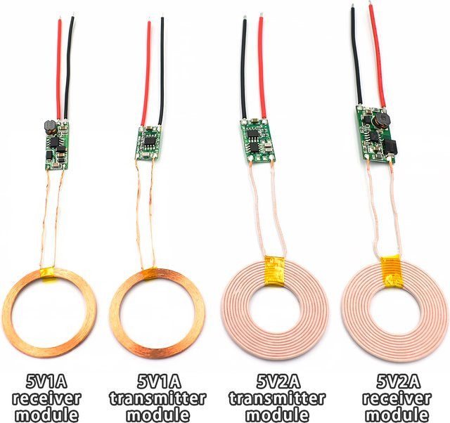 Drahtloses Netzteilmodul Ladegerät Sender Empfänger Terminal Platine für DIY Telefon in Multicolour - Bild 1