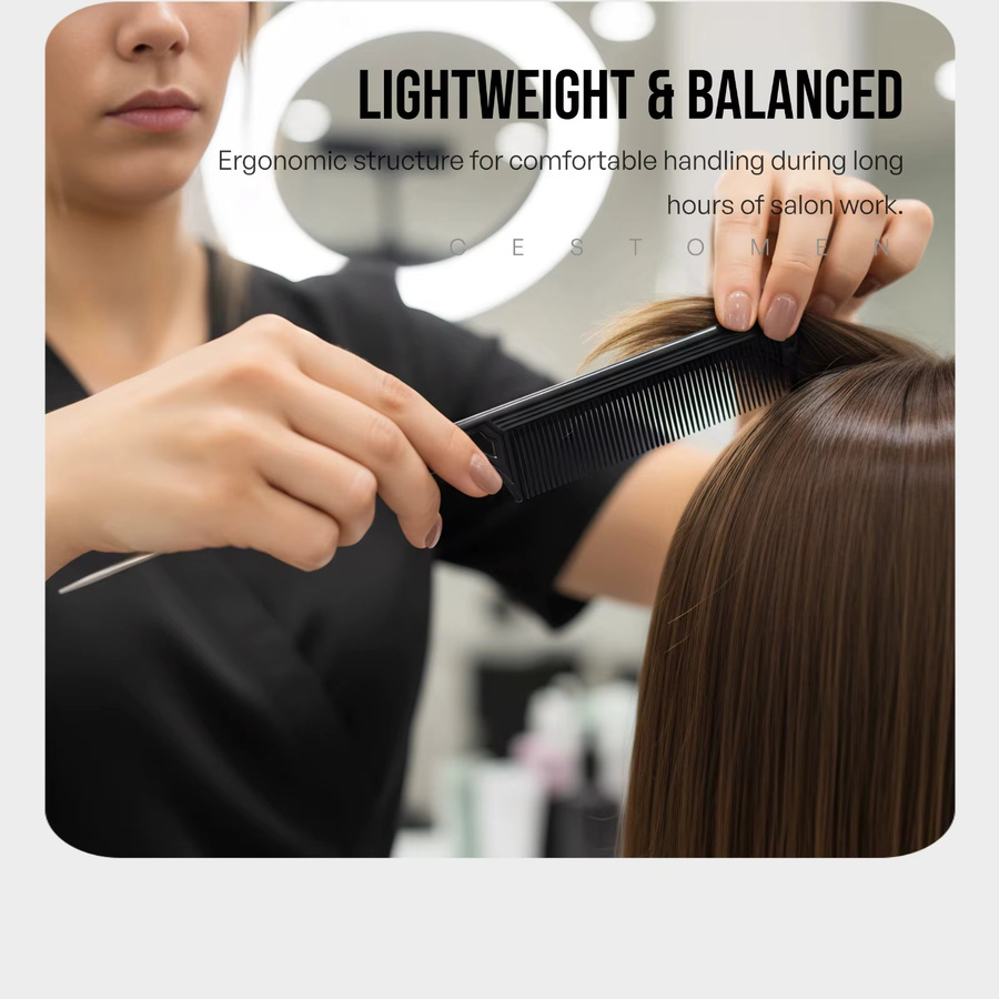 Professioneller Rattenschwanzkamm, Stylingkamm für Friseure - Bild 4