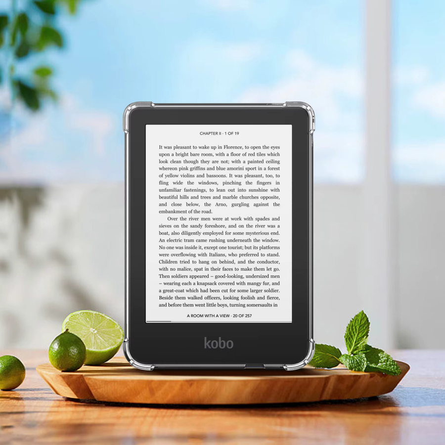 Stoßfeste transparente TPU-Schutzhülle von IEOVIEE für Kobo Libra Colour, Libra 2 und Clara Colour Modell N367 - Bild 5