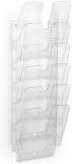 Durable Prospektspender Flexiplus 6 A4 hoch, transparent - Bild 1