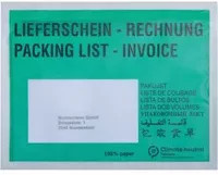 Soennecken Dokumententasche für Lieferschein und Rechnung, selbstklebend, mehrsprachig, Grün und Schwarz - Bild 1