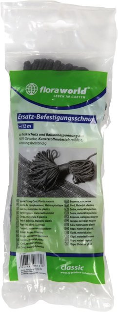 Ersatz-Befestigungsschnur für HDPE-Matte in Anthrazit, Länge: 12 m - Bild 1