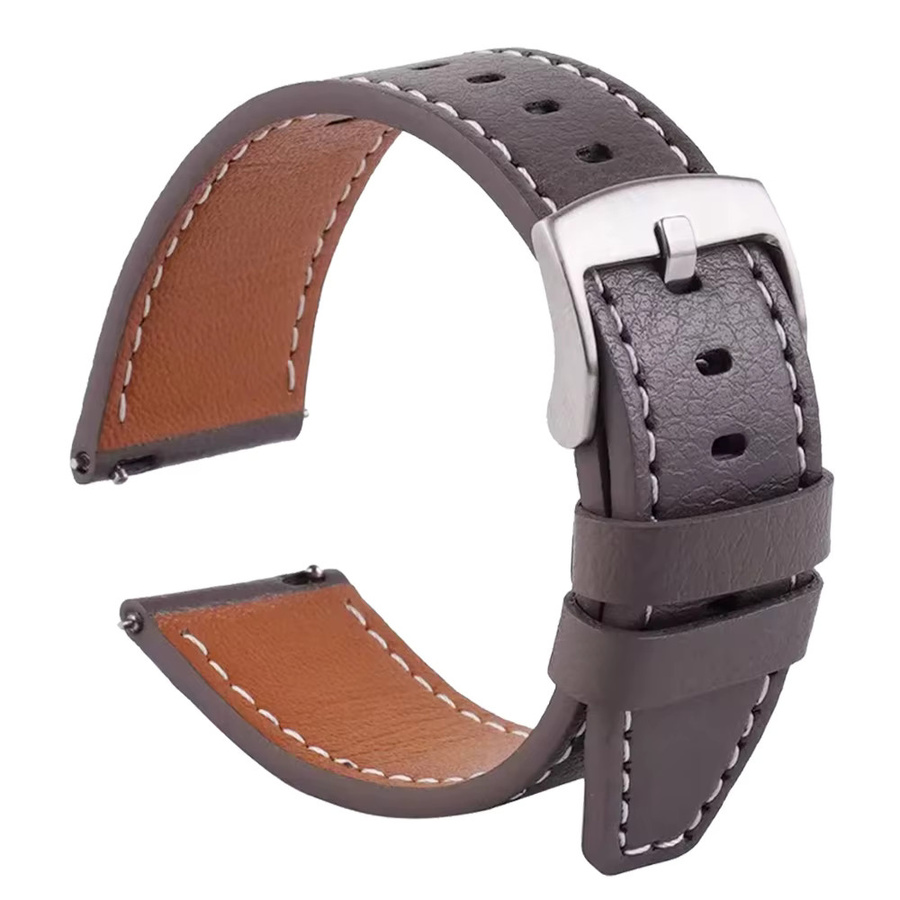 Huami Uhrenarmband Leder, 22 mm, 20 mm, Unisex - Bild 3