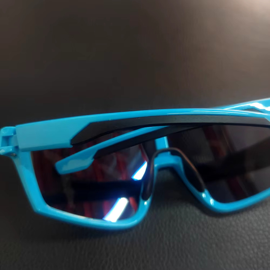 Yeet Uso Sonnenbrille Kinder, Vollrand, Blau, Plastic, Wrap - Bild 4