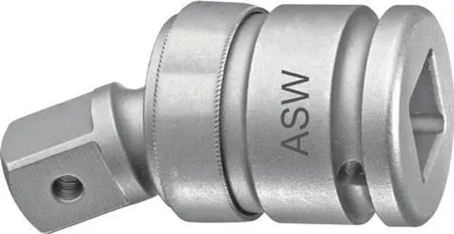 ASW Kugelgelenk 440 KG-4 für Kraftschraubereinsatz, 3/4 Zoll, Silber/Grau - Bild 1