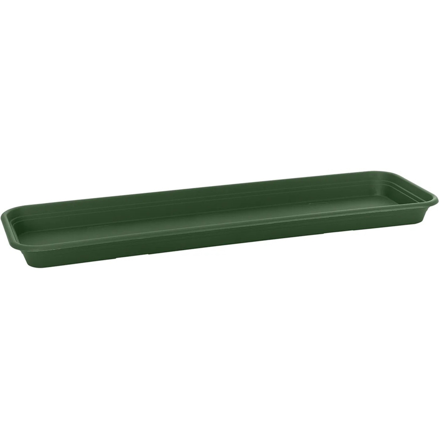 Florus Universal Pflanzkasten-Untersetzer aus Kunststoff in Grün, Breite: 40 cm - Bild 2