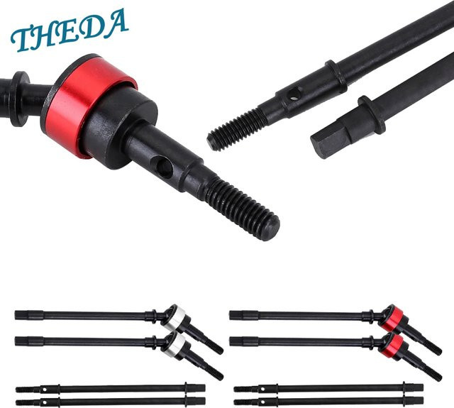 Axial Antriebswelle Dogbone, Metall, Schwarz, für 1/10 RC Crawler - Bild 1