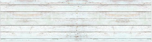 mySPOTTI Küchenrückwand Jona Holz in Holzoptik aus Aluverbund, Farbe: Weiß, Breite: 220 cm, Höhe: 60 cm - Bild 1
