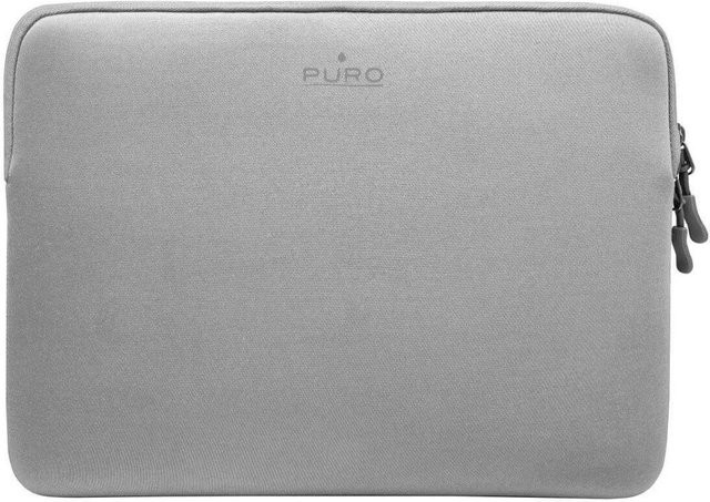 Scudo Laptop-Sleeve für Notebooks bis 13 Zoll und MacBooks bis 14 Zoll, Grau - Bild 1
