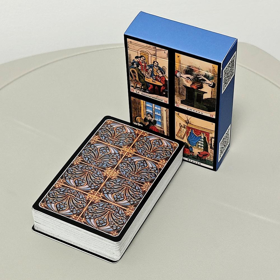 IYUEQIANLI Oracle Sibyl Karten Jeden Tag Deck Kartenspiel Italienisch 52-teiliges Set - Bild 3