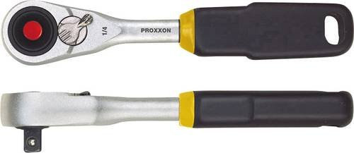 Proxxon Kompaktratsche 1/4 Zoll in Schwarz und Silber aus Chrom-Vanadium-Stahl - Bild 1