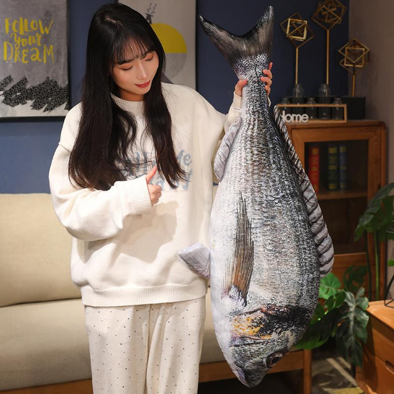 Kidsly Simulation Fisch Kissen, Plüschtier, 8-teiliges Set, 40cm - Bild 2