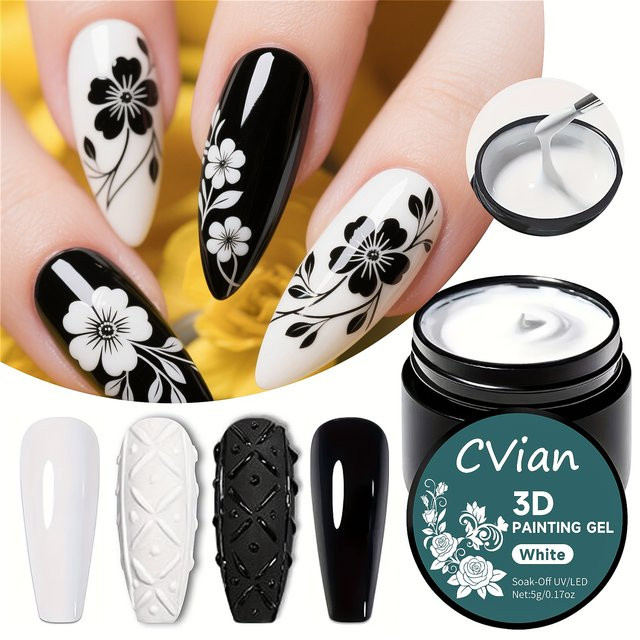 HLGEL Nagelgel-Set Skulptur-Malerei, 5g, Glänzend - Bild 1