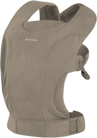 Kikkaboo Babytrage Riley Bauchtrage und Rückentrage mit breiten Schultergurten in Beige ab 4 Monaten