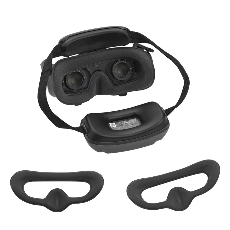 DJI Schwamm-Augenpolster und Gesichtskissenbezug in Schwarz für Goggles 2 und Goggles 3 - Bild 5