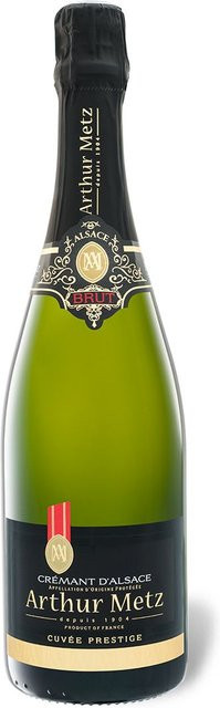 Arthur Metz Crémant d'Alsace AOP Cuvée Prestige, brut, Schaumwein, 12 x 0,75 l - Bild 1